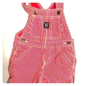 Kids overall with matching shirt